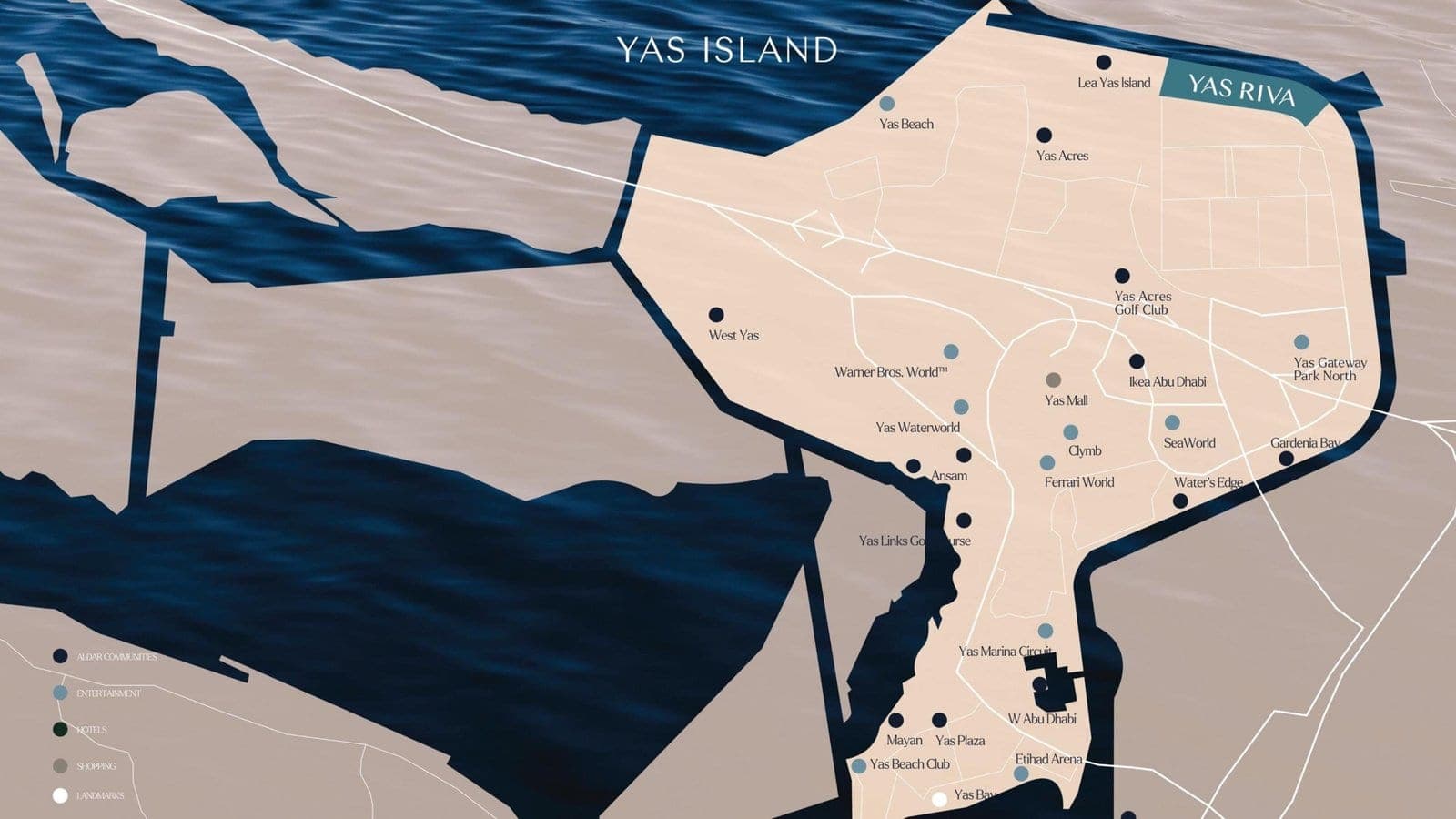 Yas Riva by Aldar master plan